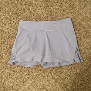 Lululemon Pleat Skirt Periwinkle Size 6